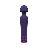Royal Gems Majestic Rechargeable Silicone Vibrator - Black